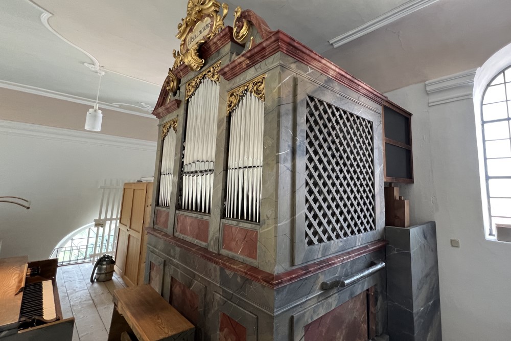 Gehäuse Maerz Orgel nach Renovierung