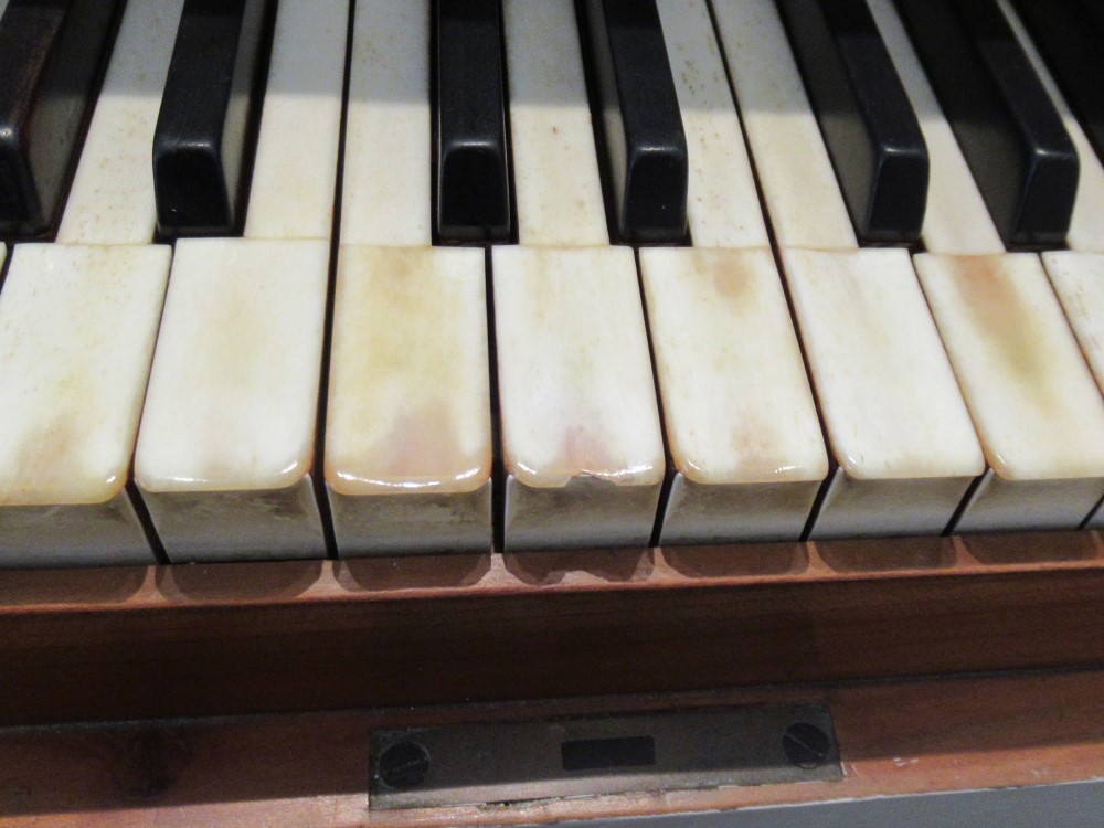 Klaviatur Steinmeyer Orgelrestaurierung