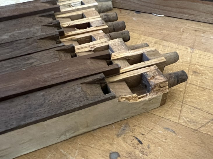 Orgelrestaurierung Barockorgel Achering