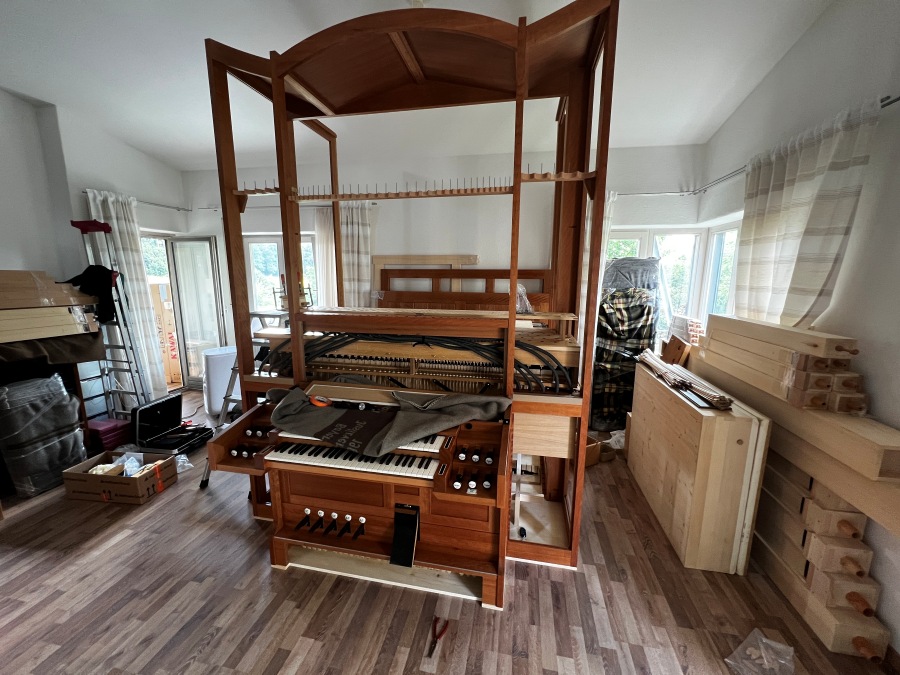 Orgelneubau Hausorgel