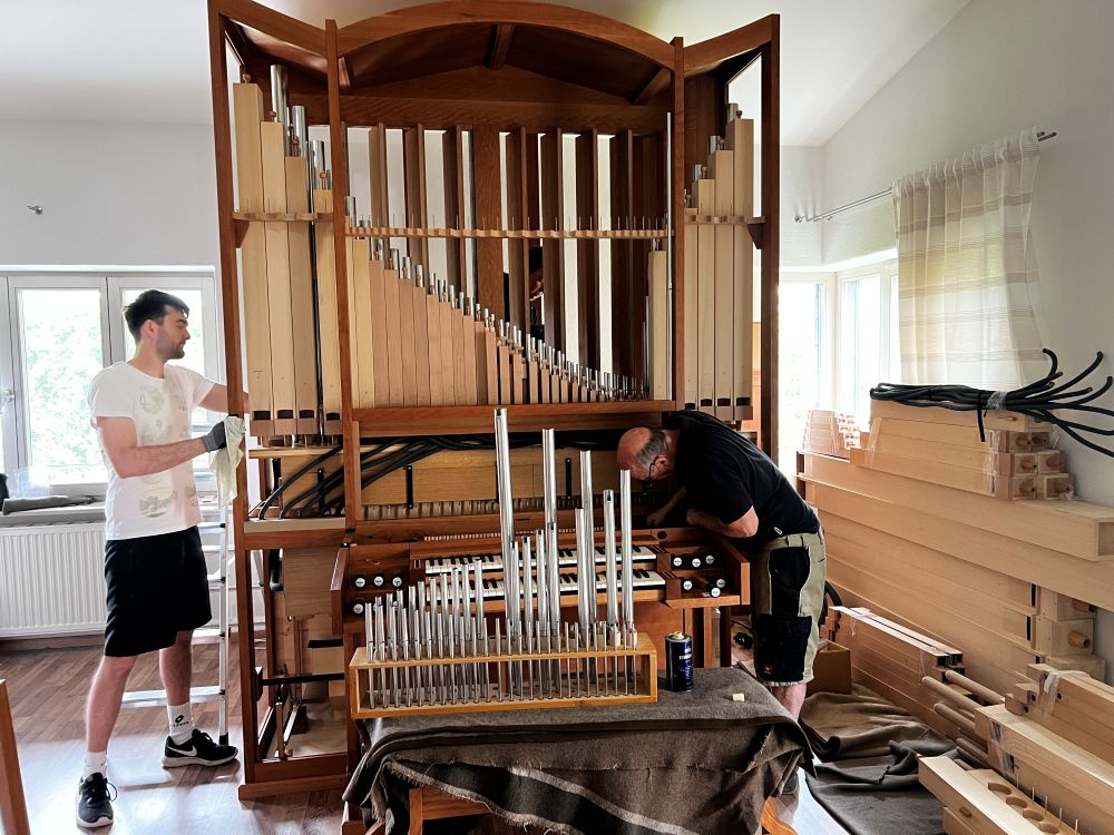 Orgelneubau Hausorgel